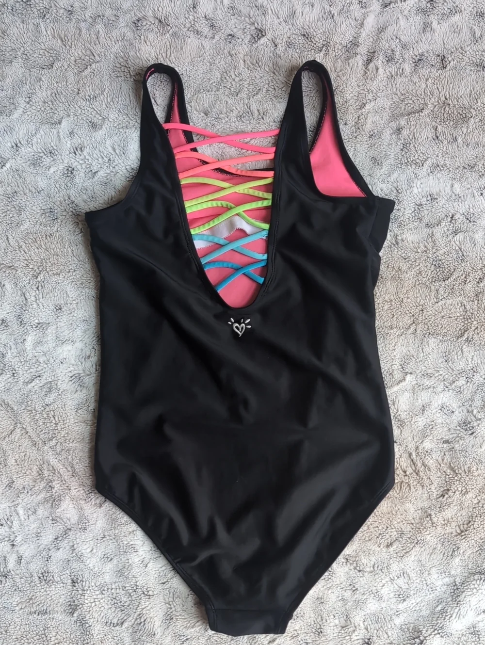 Justice Color Changing Tiger UPF 50+ One Piece Swimsuit